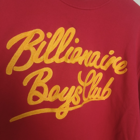 Billionaire boys club RED HOODIE size xxxl mens 100% Cotton - Picture 3 of 11